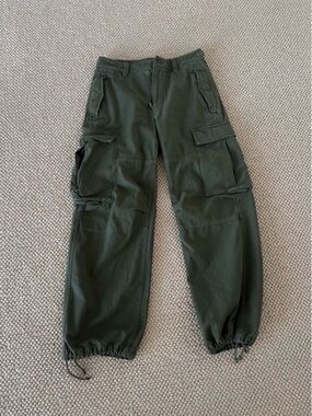 TNA Dark Olive Green Cargo pants